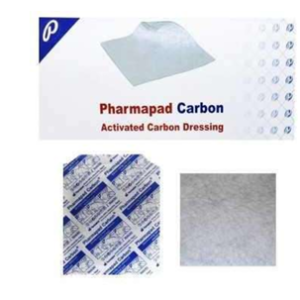 APÓSITO DE CARBÓN ACTIVADO PHARMAPAD CARBÓN®
